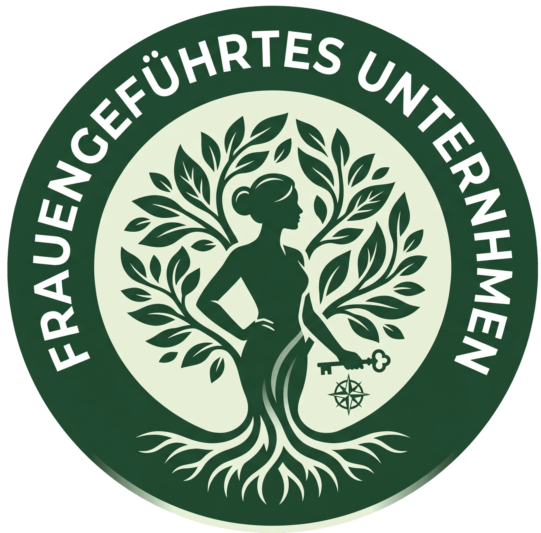 Frauengeführtes Unternehmen Logo